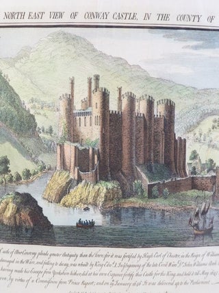 The North East View of Conway Castle, in the County of Caernarvon -- Original Engraving from. Samuel Buck, Nathaniel, Sayer.