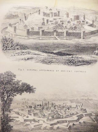 Five 1868 Fortification Prints: Plates 1-5. 