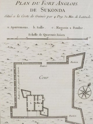 Item #1665735 1747 Plan from Prevost's 'Histoire Generale des Voyages': Plan du Fort Anglois de...