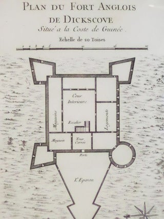 Item #1665751 1747 Plan from Prevost's 'Histoire Generale des Voyages': Plan du Fort Anglois de...