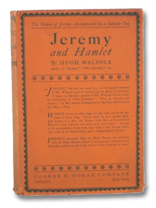 Item #2169670 Jeremy and Hamlet. Hugh Walpole.