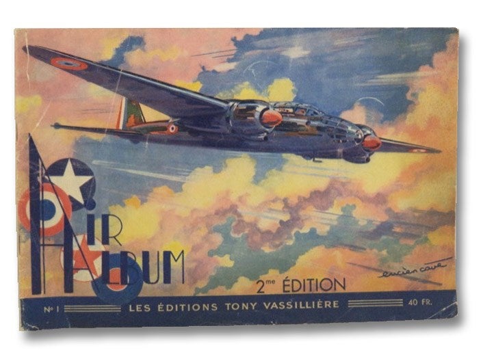 Item #2182023 Air Album: L'Identification des Appareils en Vol, No. 1 [FRENCH TEXT]. Tony Vassilliere, Lucien Cave.