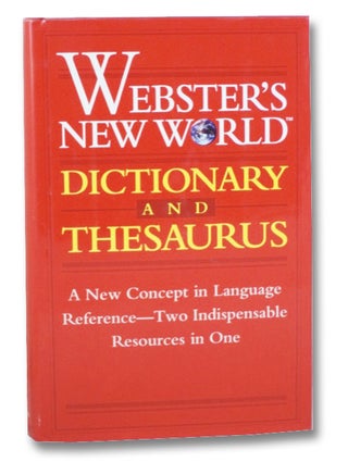 Item #2202303 Webster's New World Dictionary and Thesaurus. Michael Agnes, Charlton Laird