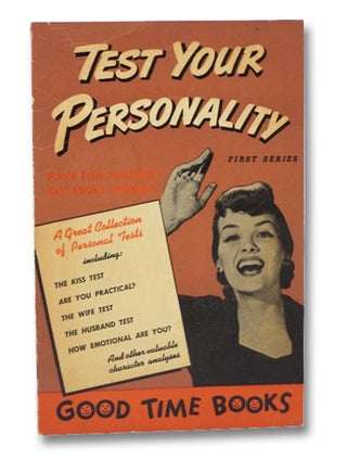 Item #2207063 Test Your Personality (First Series). Harold Hart