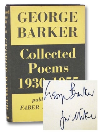 Item #2263259 Collected Poems, 1930-1955. George Barker