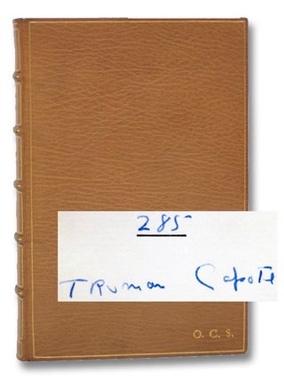 Item #2263973 In Cold Blood: A True Account of a Multiple Murder and Its Consequences. Truman Capote