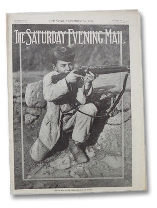 Item #2268334 The Saturday Evening Mail, New York, December 26, 1914. The Saturday Evening Mail.