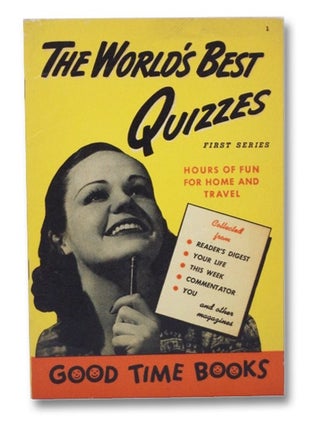 Item #2275012 The World's Best Quizzes (First Series). Harold Hart
