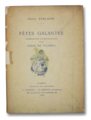 Item #2280975 Fetes Galantes (Conteurs et Poetes) [French Text]. Paul Verlaine
