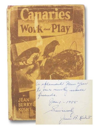Item #2281668 Canaries at Work and Play: Bird Stories in Pictures and Verse, with Valuable...