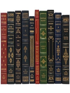 The Franklin Library 100 Greatest Books of All Time, Complete Set with 97 Notes from the Editors