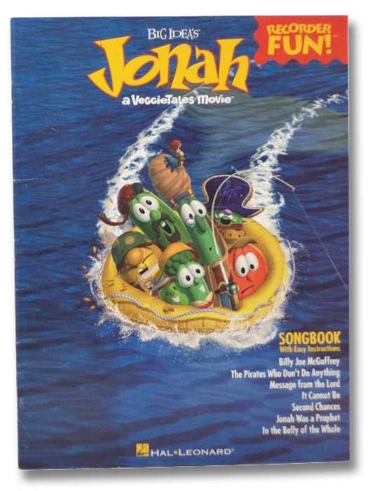 Item #2298470 Big Idea's Jonah: A VeggieTales Movie (Recorder Fun Songbook). Hal Leonard.