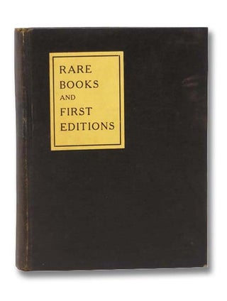 Item #2299200 A Primer of Rare Books and First Editions: Ten Lectures. The Bibliophilist