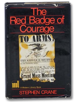 Item #2301733 The Red Badge of Courage (A Modern Library Book, No. 130). Stephen Crane, Robert...