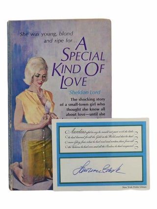 Item #2303036 A Special Kind of Love. Sheldon Lord, Lawrence Block
