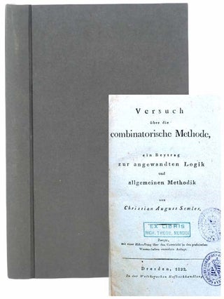 Item #2304795 Versuch uber die combinatorische Methode, ein Beytrag zur angewandten Logik und...