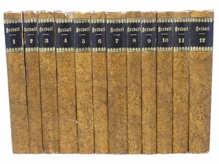 Item #2304830 Johann Friedrich Herbart's Sammtliche Werke, in Twelve Volumes: Schriften zur...