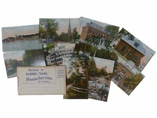Item #2305021 Souvenir of Barre, Mass. Miniature Post Cards in Colors [10 Count