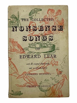 Item #2306140 The Collected Nonsense Songs of Edward Lear (Crown Classics). Edward Lear, Leonard...