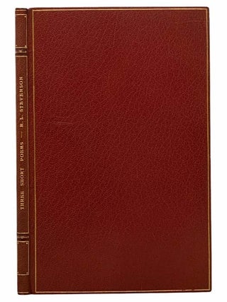 Item #2307474 Three Short Poems. Robert Louis Stevenson