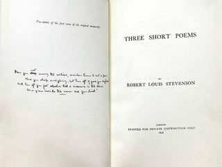 Three Short Poems