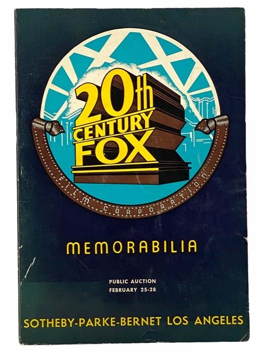 Item #2307694 Movie Memorabilia: Inactive Properties Including Furniture, Decorative Objects, Paintings, Posters, Set Sketches and Other Decorations, Carriages and Model Airplanes and Ships, Firearms - The Property of 20th Century-Fox Film Corporation.