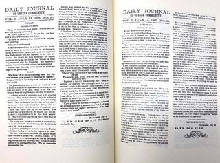 Daily Journal of Oneida Community, Volumes 1-3; The O.C. Daily, Volumes 4-5 (The American Utopian Adventure, Series Two)