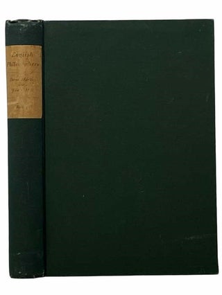 Item #2308132 David Hartley and James Mill (English Philosophers). G. S. Bower, George Spencer