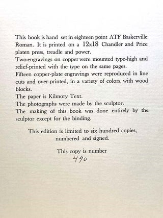 Stone Dust: The Autobiography of a Stone Carving