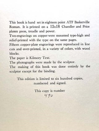 Stone Dust: The Autobiography of a Stone Carving