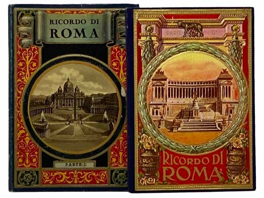 Item #2308844 Ricordo di Roma, Parte I., II. [1, 2] [Photographic Viewbook].
