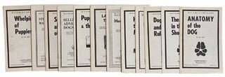 Item #2311352 Handy Dog Booklets, in 12 Volumes: Anatomy of the Dog; The Dog in the Show Ring;...