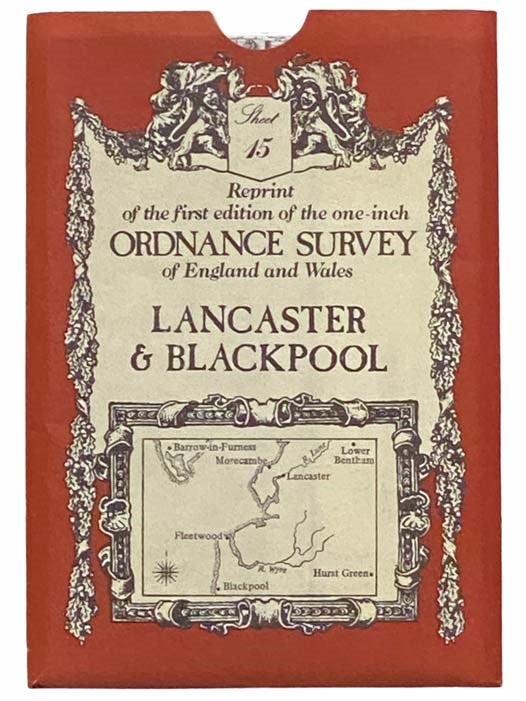 Item #2311372 Reprint of the First Edition of the One-Inch Ordnance Survey of England and Wales: Lancaster and Blackpool (Sheet 15).