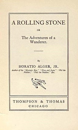 A Rolling Stone; or, The Adventures of a Wanderer
