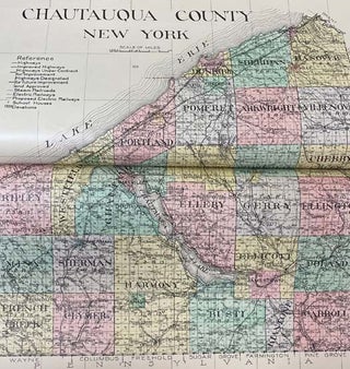 New Century Atlas of Counties of the State of New York [Plat Book]