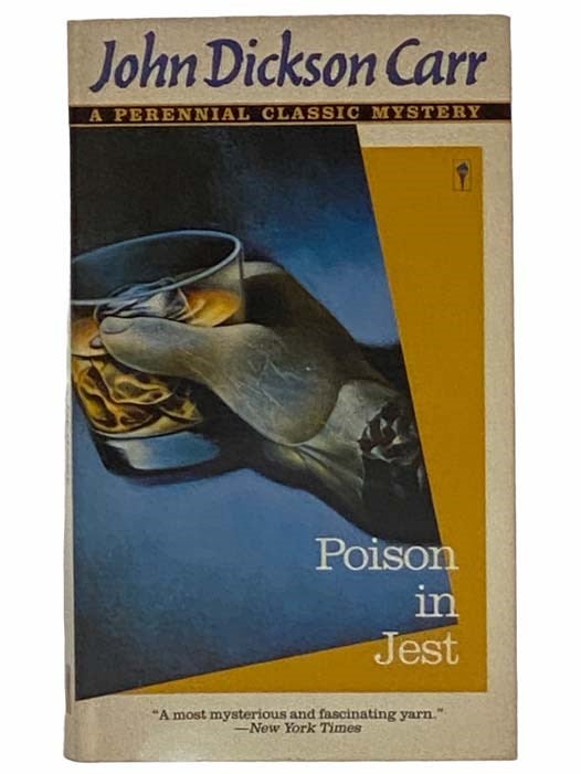 Item #2314794 Poison in Jest. John Dickson Carr, Carter Dickson.