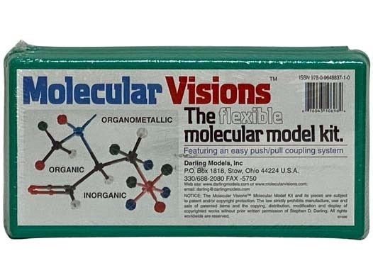 Item #2316715 Molecular Visions: The Flexible Molecular Model Kit. Inc Darling Models, Stephen D. Darling.