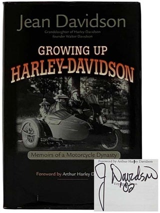 Item #2317452 Growing Up Harley-Davidson: Memoirs of a Motorcycle Dynasty. Jean Davidson