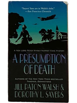 Item #2317462 A Presumption of Death. Jill Paton Walsh, Dorothy L. Sayers