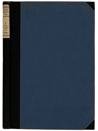 Item #2317982 Make Bright the Arrows: 1940 Notebook. Edna St. Vincent Millay