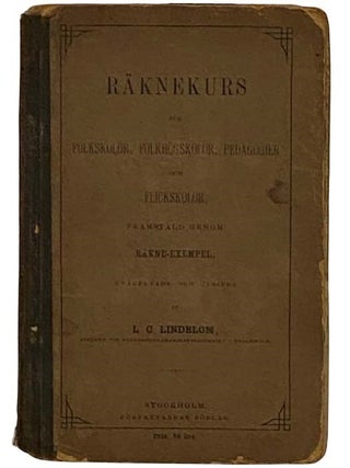 Item #2318312 Raknekurs for Folkskolor, Folkhogskolor, Pedagogier och Flickskolor Framstald Genom...