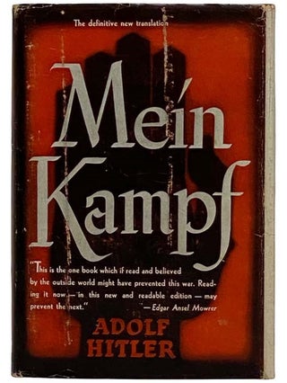 Item #2319294 Mein Kampf. Adolf Hitler, Ralph Manheim, Konrad Heiden