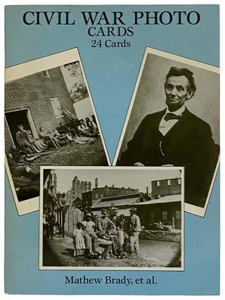 Item #2319338 Civil War Photo Cards, 24 Cards. Mathew Brady