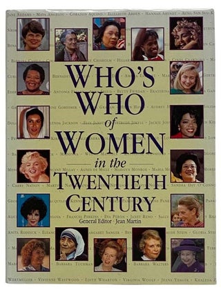 Item #2319655 Who's Who in the Twentieth Century. Jean Martin