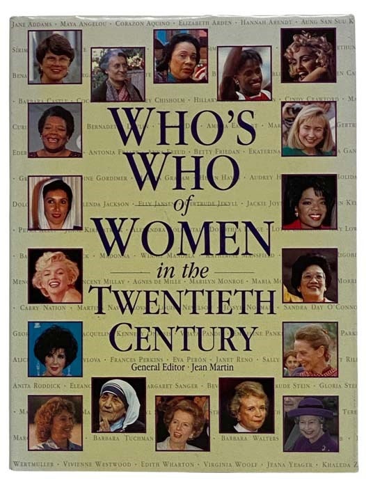 Item #2319655 Who's Who in the Twentieth Century. Jean Martin.