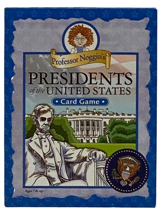 Item #2320179 Professor Noggin's Card Games: Presidents of the United States. Outset Media.