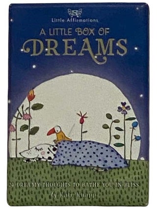 Item #2320181 A Little Box of Dreams Affirmation Cards. Katie Knapp