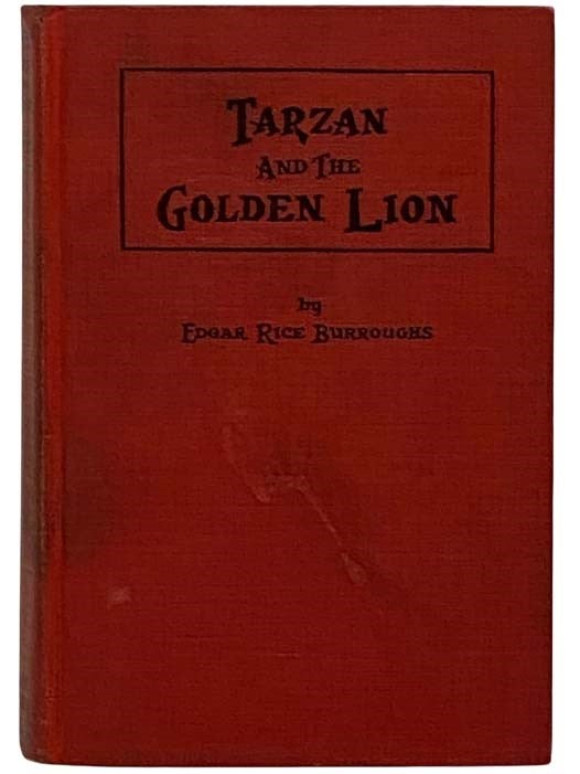 Item #2320406 Tarzan and the Golden Lion (Tarzan Series Book 10). Edgar Rice Burroughs.