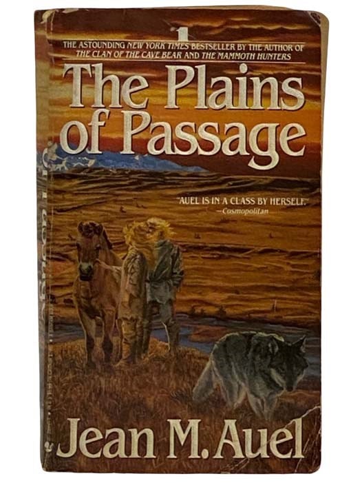 Item #2320619 The Plains of Passage (Earth's Children Book 4). Jean M. Auel.