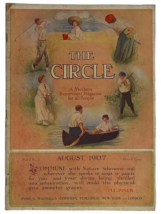 Item #2320990 The Circle Magazine, August, 1907, Vol. 2, No. 2.